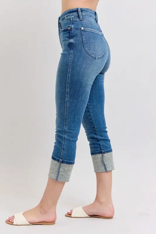 Skinny Pocketed Denim Jeans