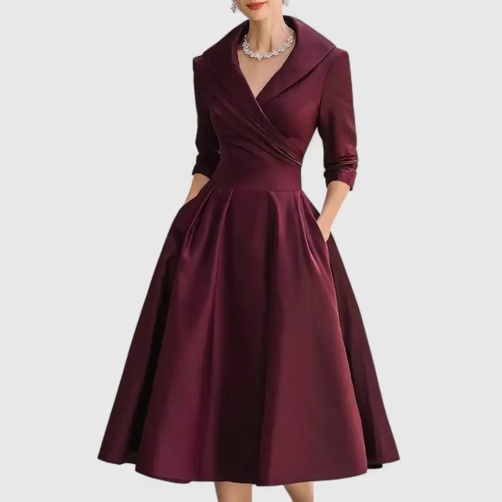 Wrap Midi Dress