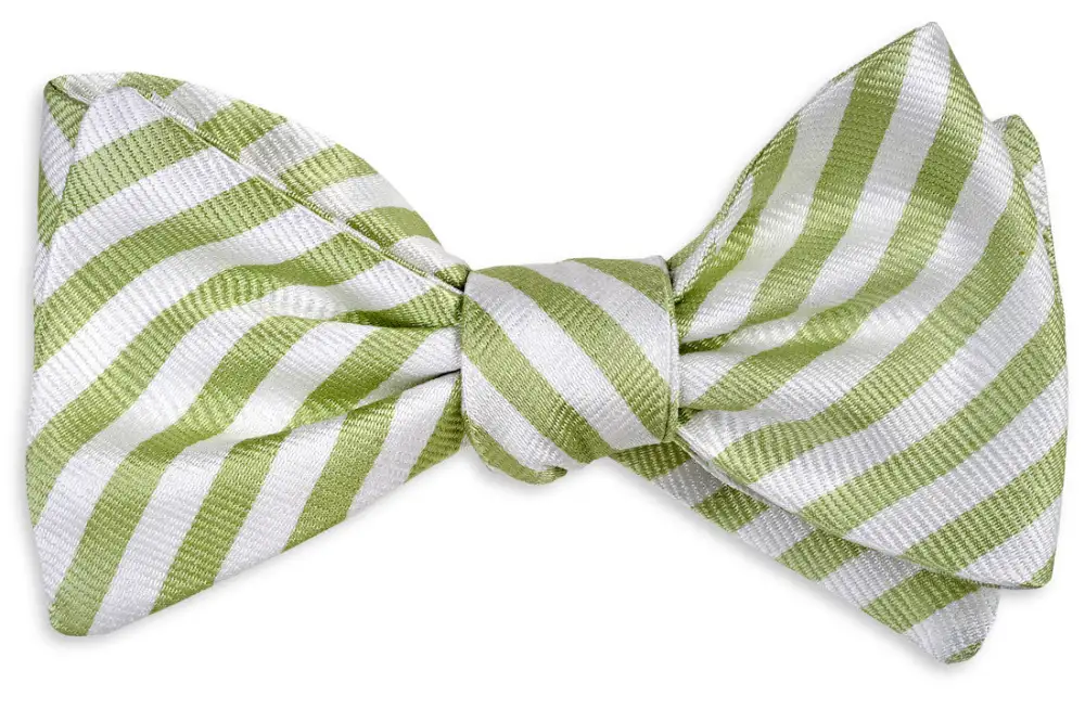 Sophisticated Event Striped Bow Tie