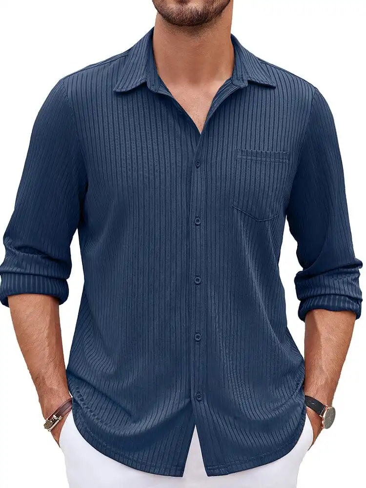 Striped Textured Shirt