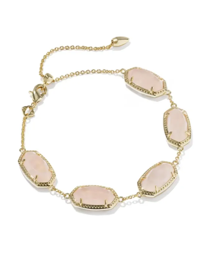 Classic Textured Link Bracelet