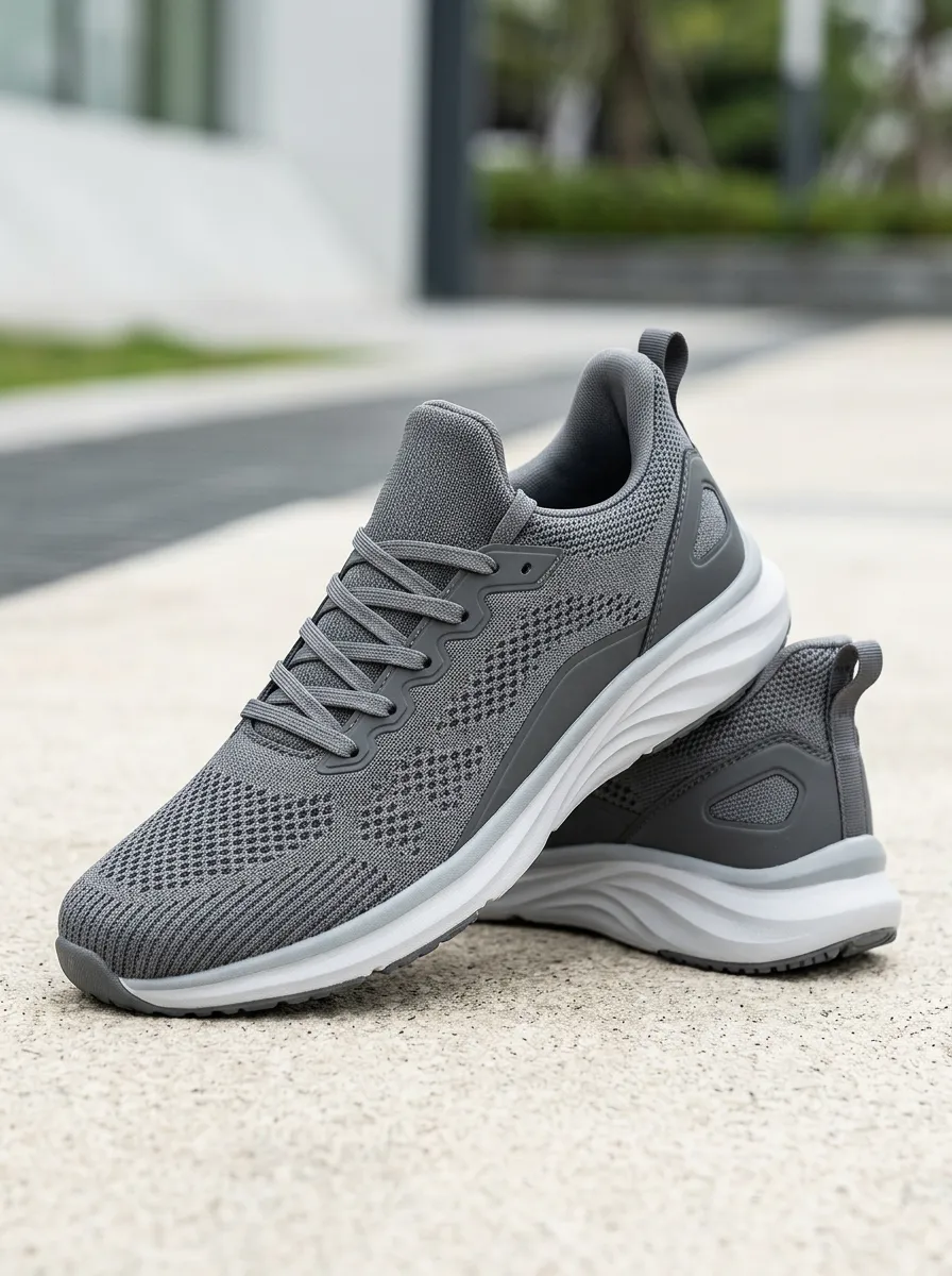 Men's Breathable Lightweight Mesh Mesh Athletic Sneakers