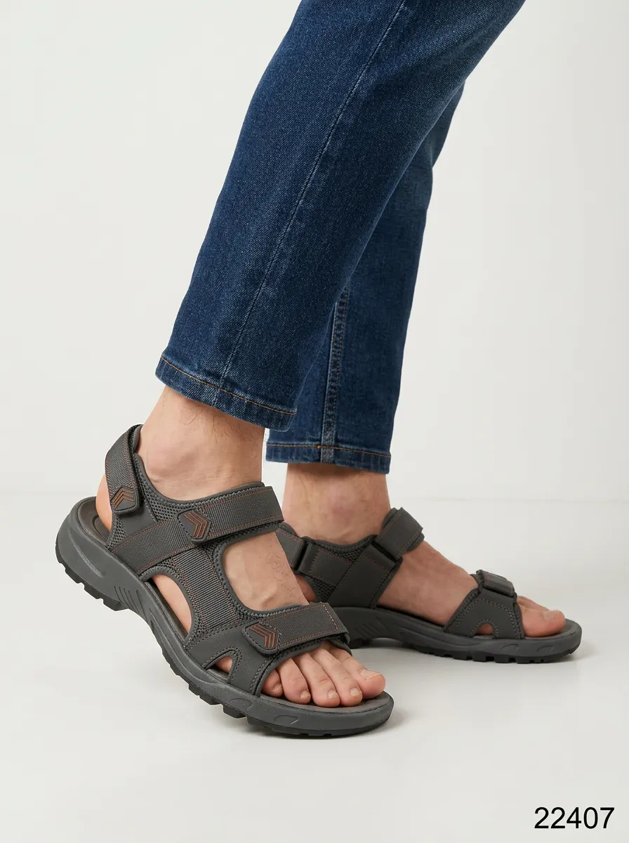 Men's Outdoor Hiking Adjustable Strap Sport Sandals