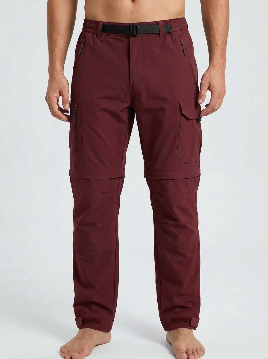 Men's Trail Adventure Waterproof Zip-Off Tactical Cargo Pants