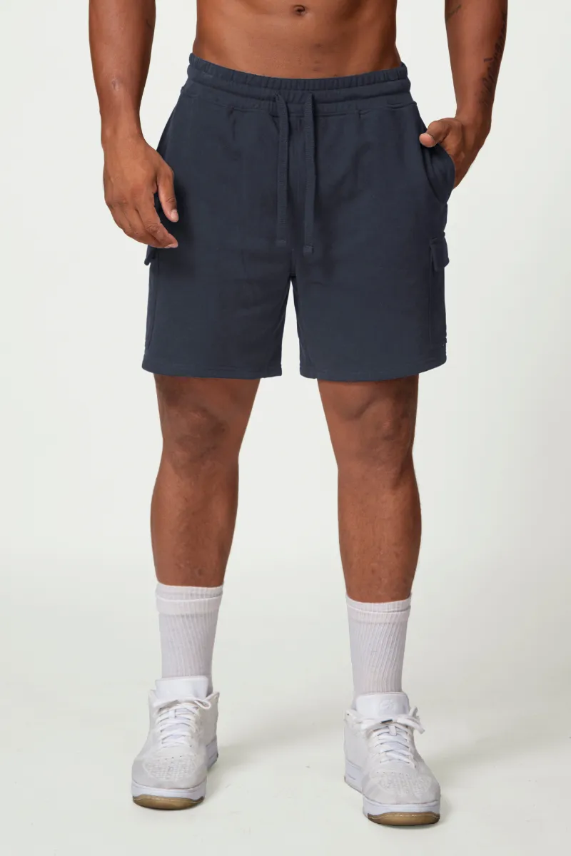 Breathable Drawstring Side Pocket Athletic Shorts