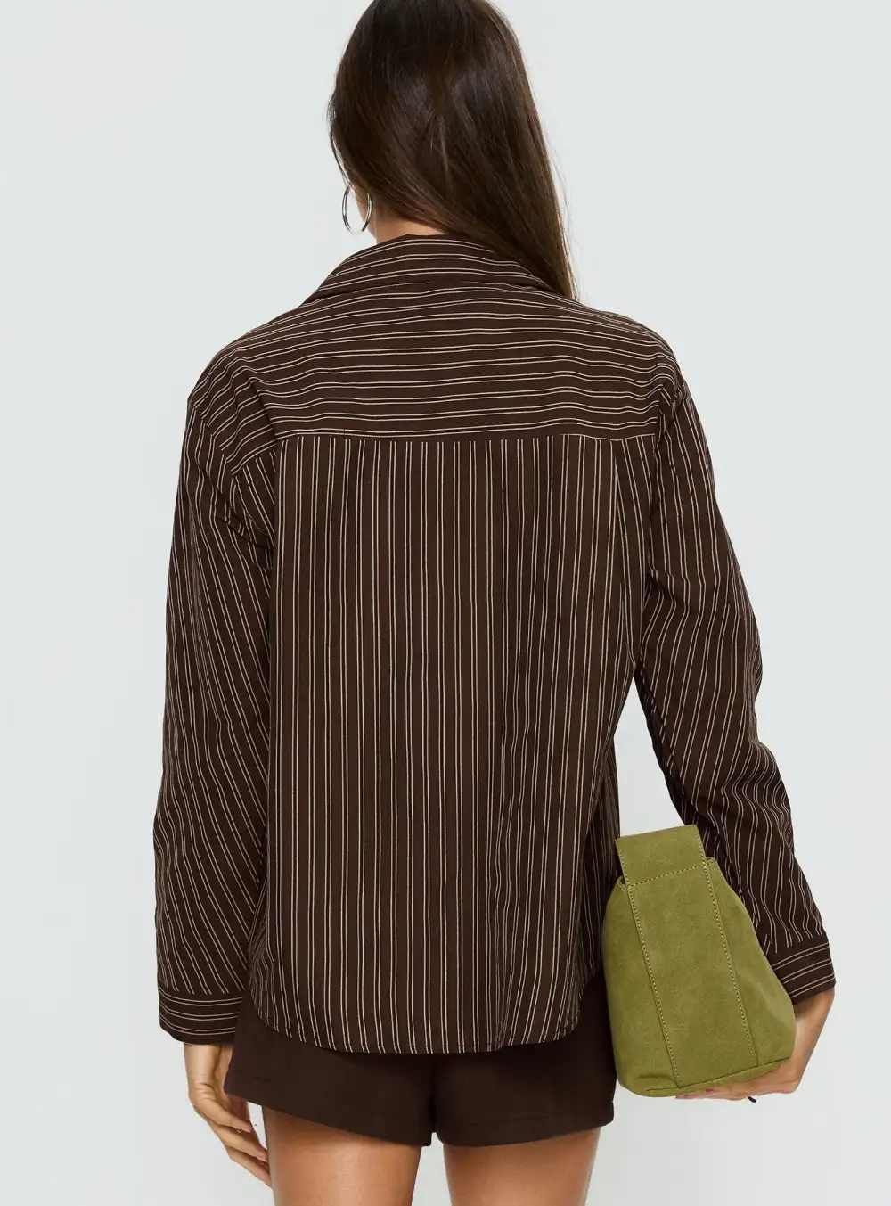 Modern Mood Button Up Collared Shirt