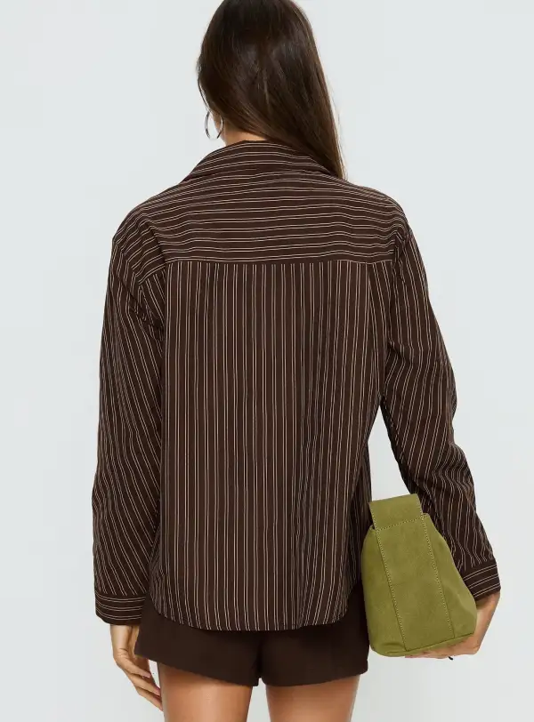 Modern Mood Button Up Collared Shirt