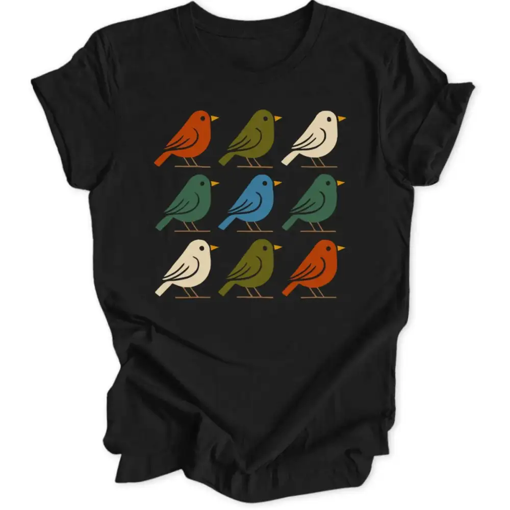 Vintage Birds Unisex T-Shirt
