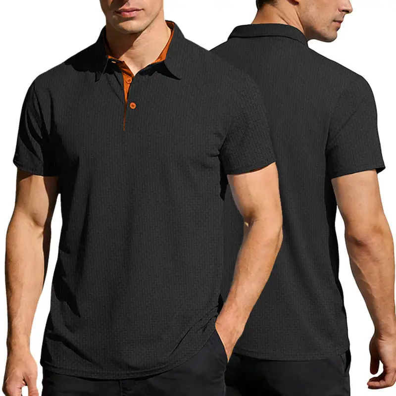 Contrast Trim Polo Shirt