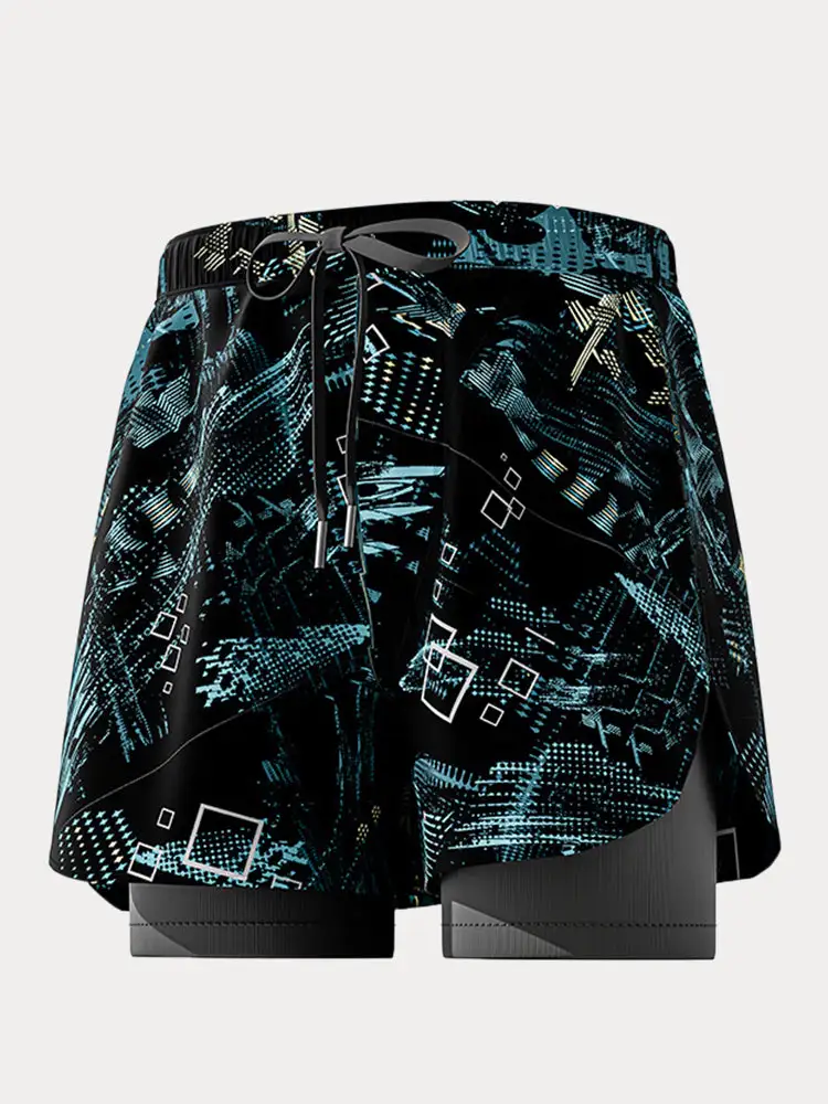 Printed Quick Dry Boardshorts