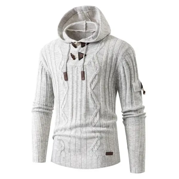Hooded Textured Hoodie