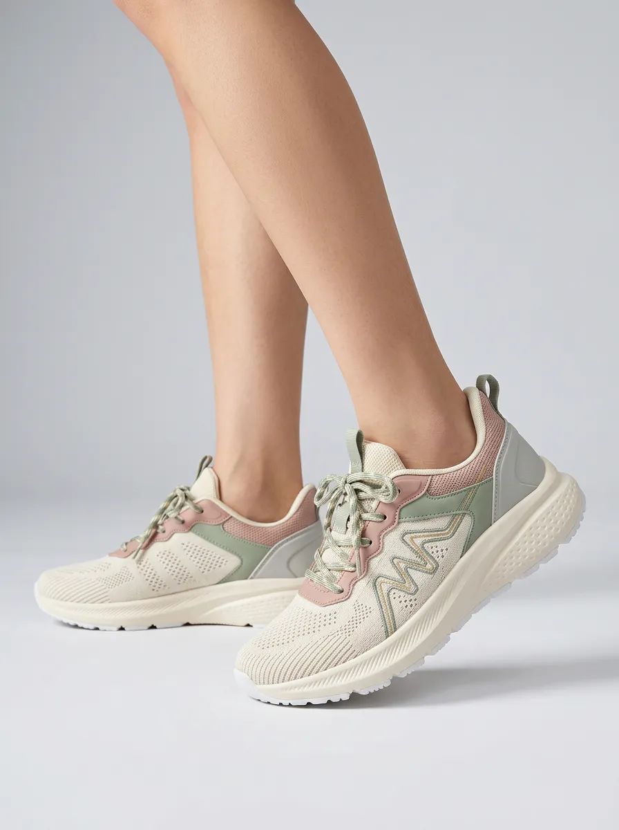 Studio Geometric Essential Unisex Sport Sneakers