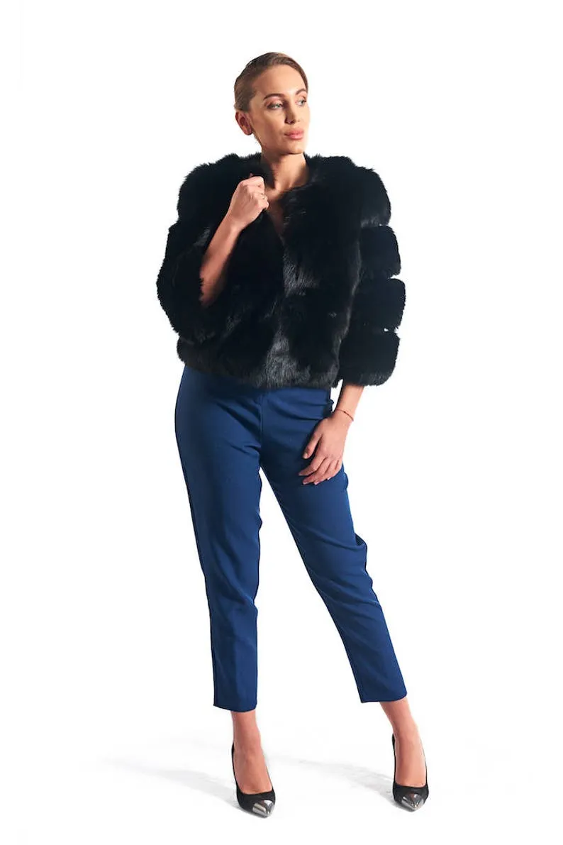Black Fox Fur Coat Women’s