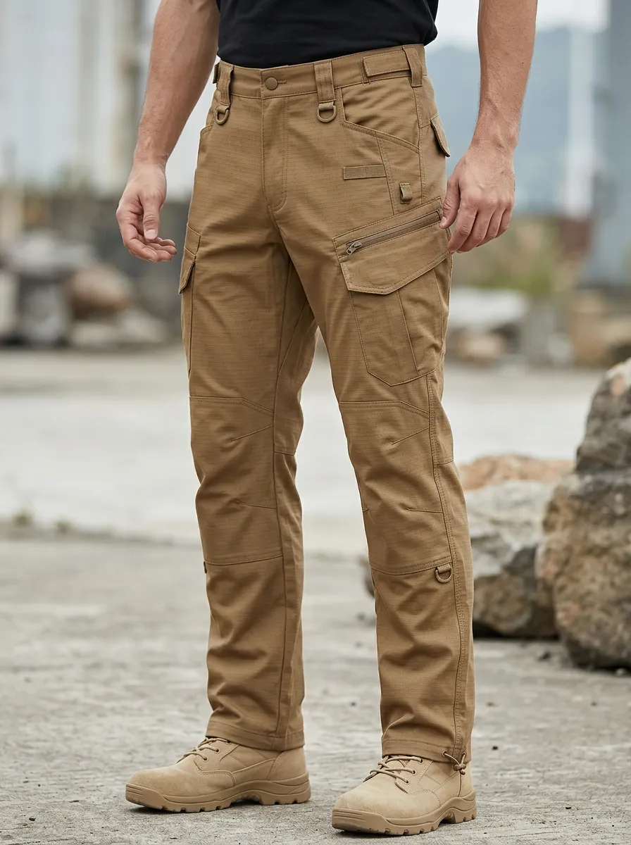 Men's Outdoor Tactical Multi-Pocket Cargo Pants