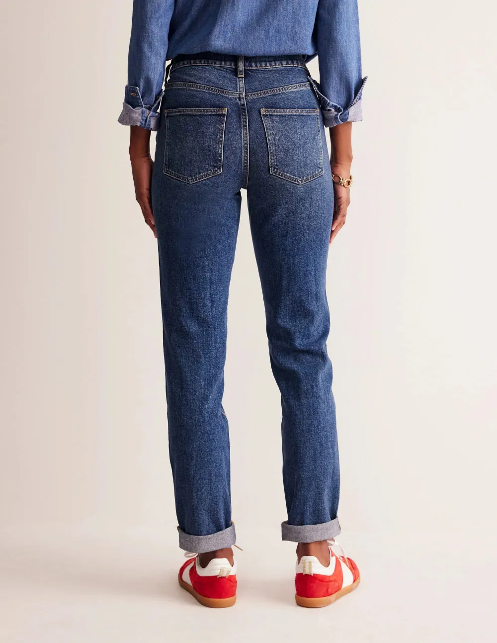 Girlfriend Jeans -Mid Vintage