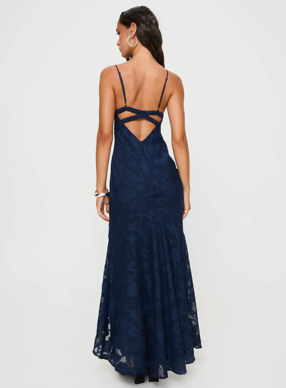Low Back Flowing Maxi Dress