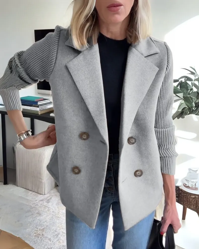Textured Casual Blazer