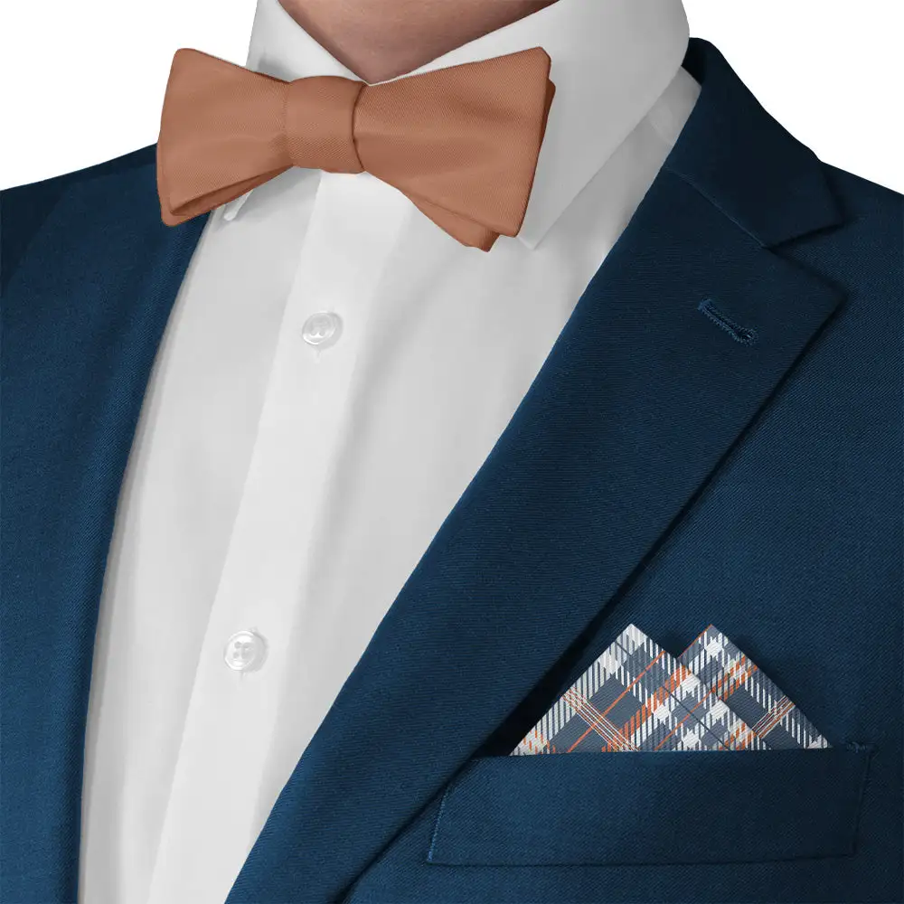 Modern Classic Plaid Pocket Square