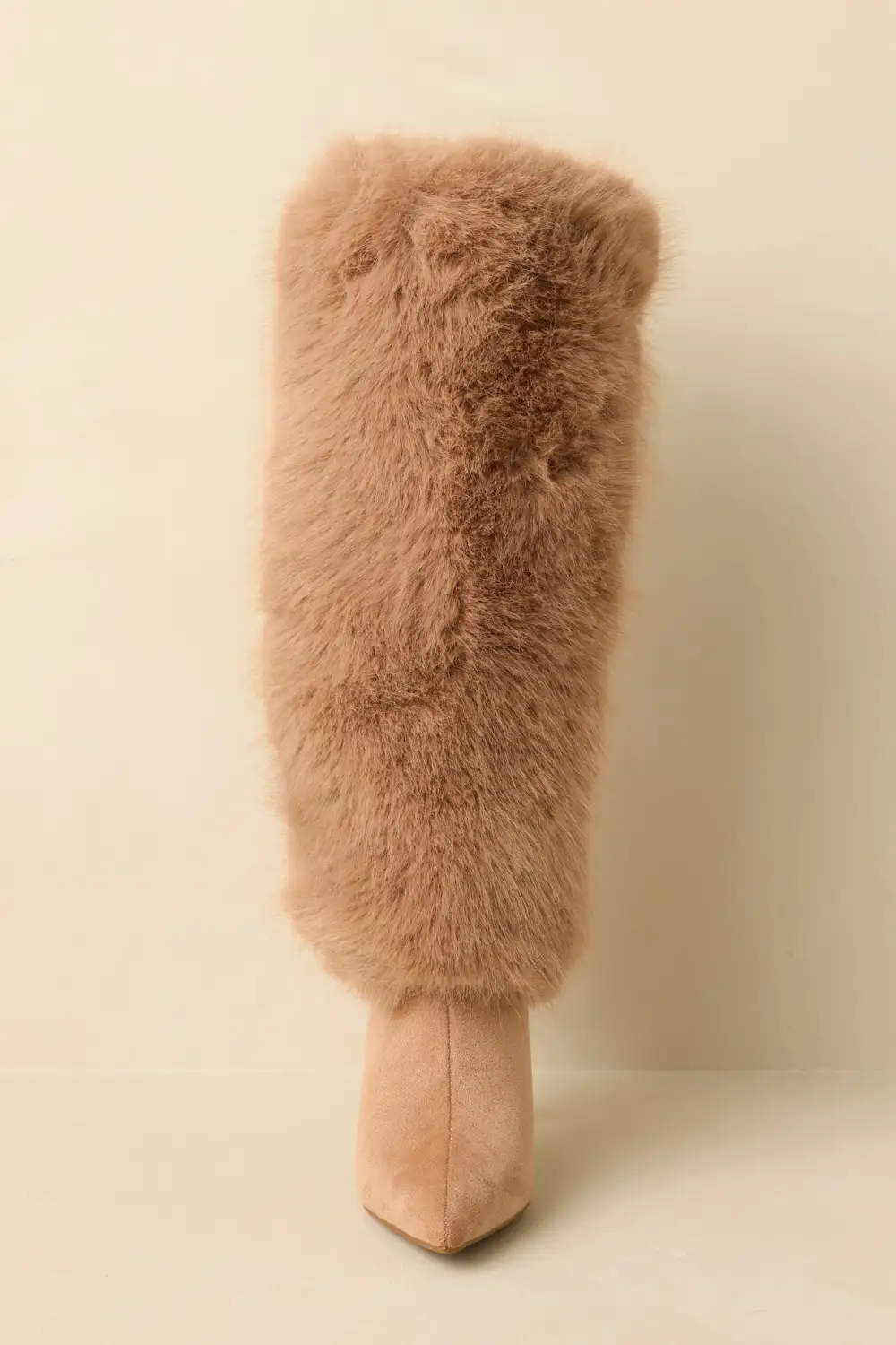 Suede Pointed Toe Boots