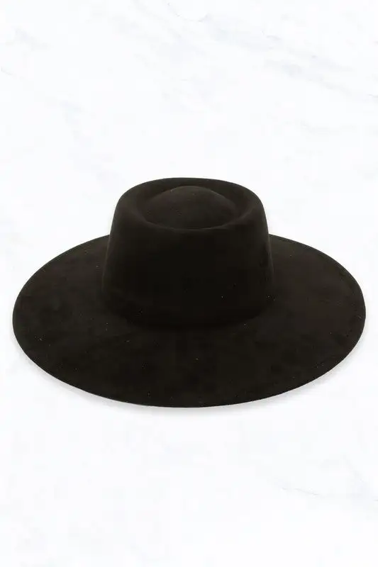 Suede Concave Hat