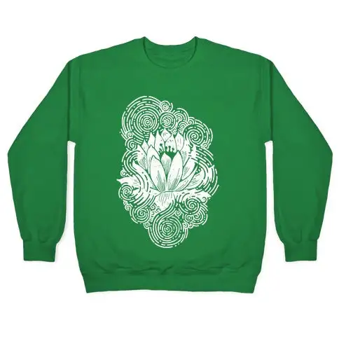 Casualwear Flower Crewneck Sweatshirt