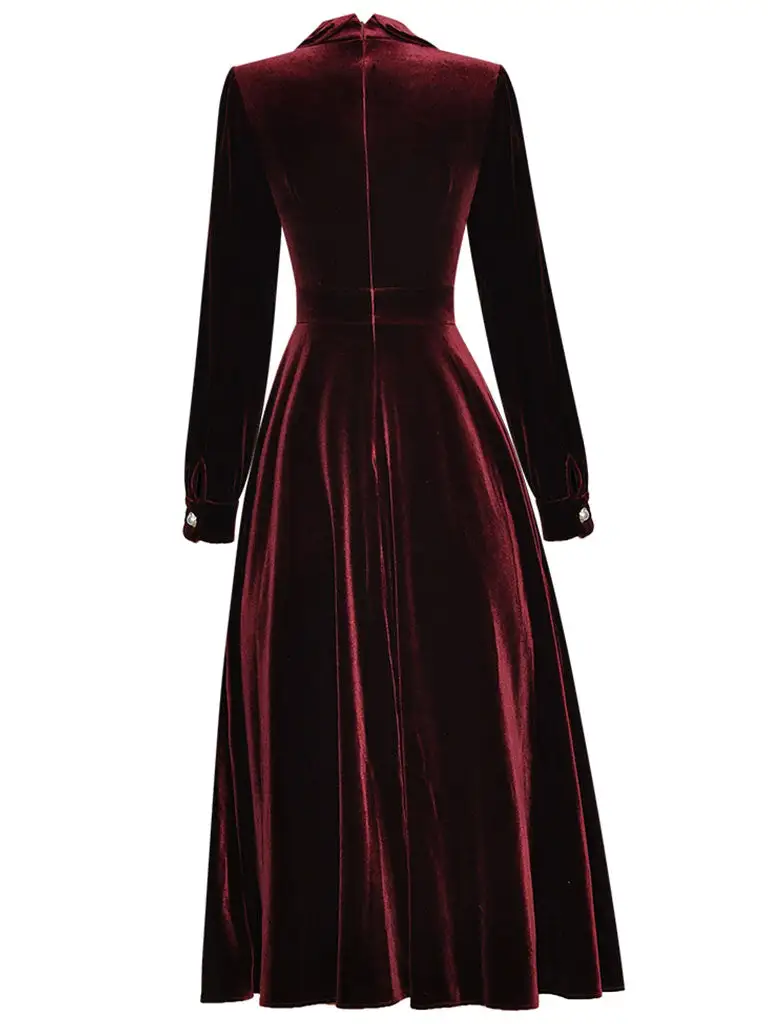 Velvet Maxi Dress