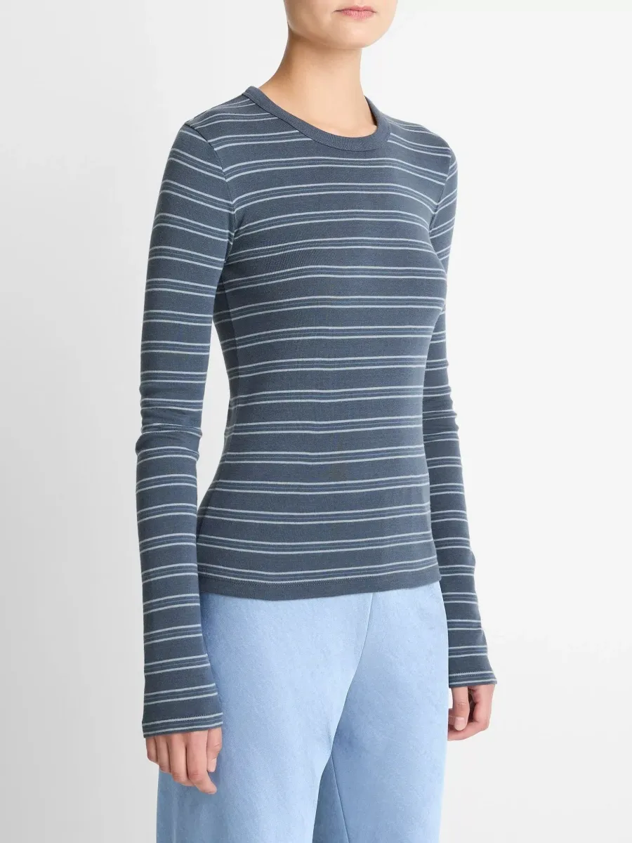 Striped Long Sleeve Tee