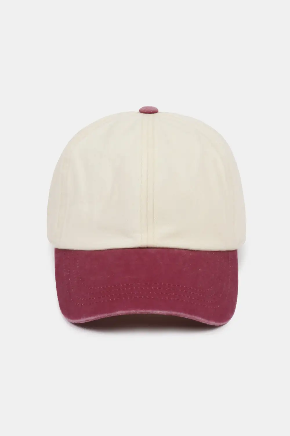 Two Tone Denim Baseball Cap