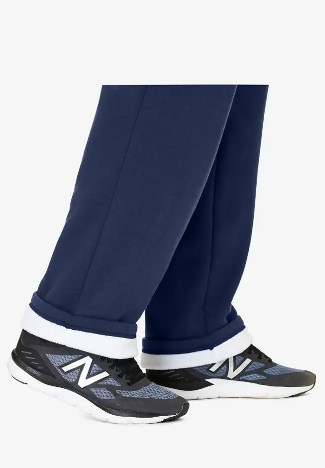 Sherpa Lined Full Elastic Sweatpants