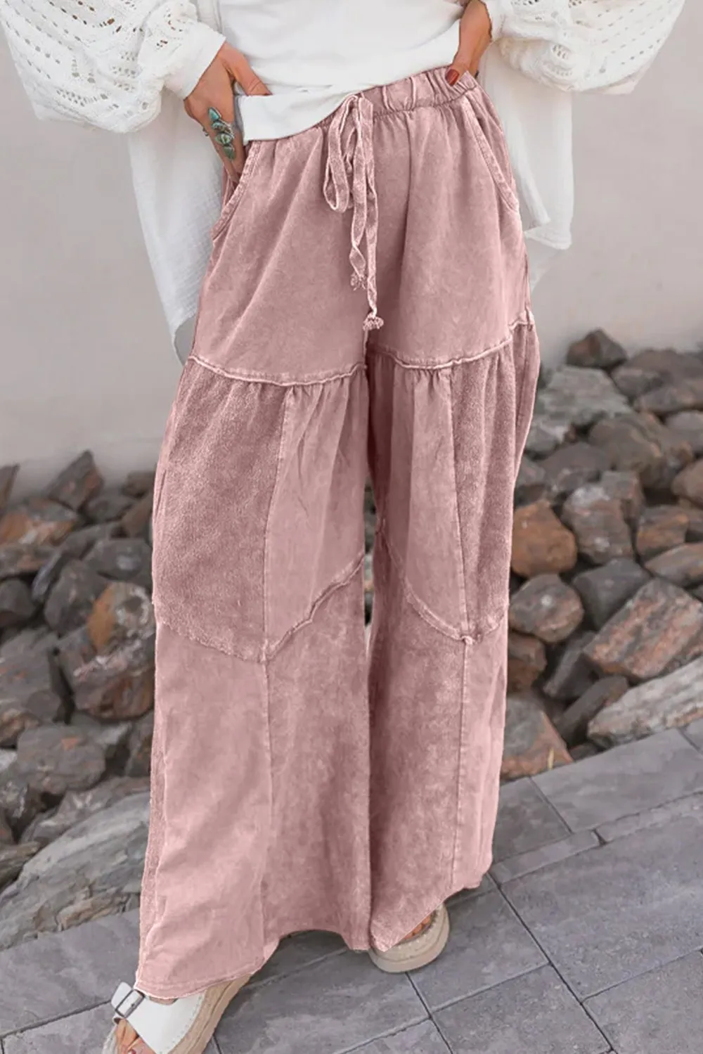 Bohemian Wide Leg Pants