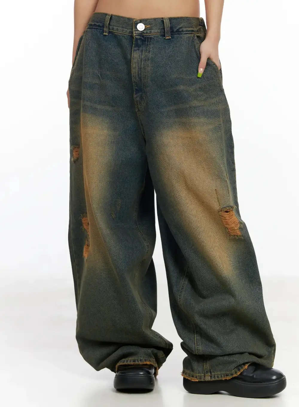 Loose-Fit Vintage Baggy Jeans