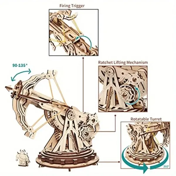 Wooden Bow And Arrow Toy