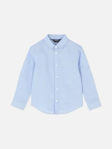 Younger Boy Long Sleeve Oxford Shirt