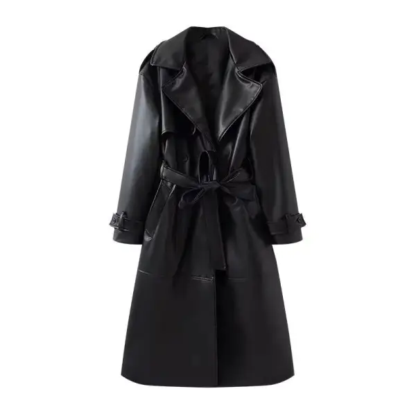 Modern Longline Trench Coat