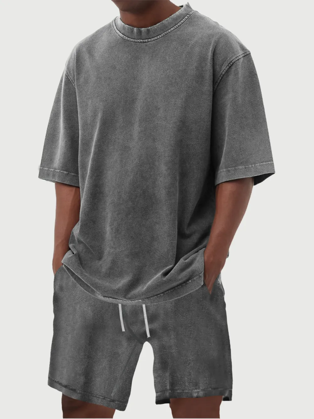 Everyday Structured Garment Washed Set