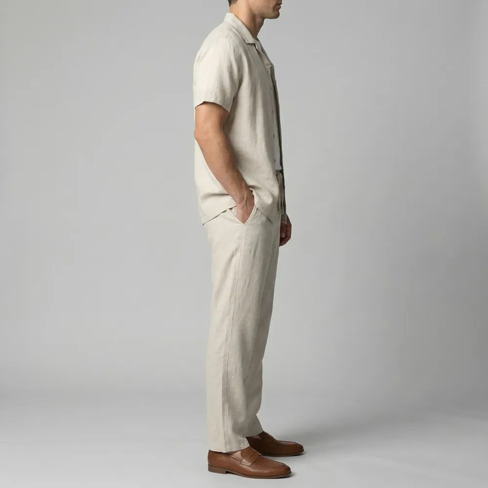 Lightweight Linen Slim Fit Pants