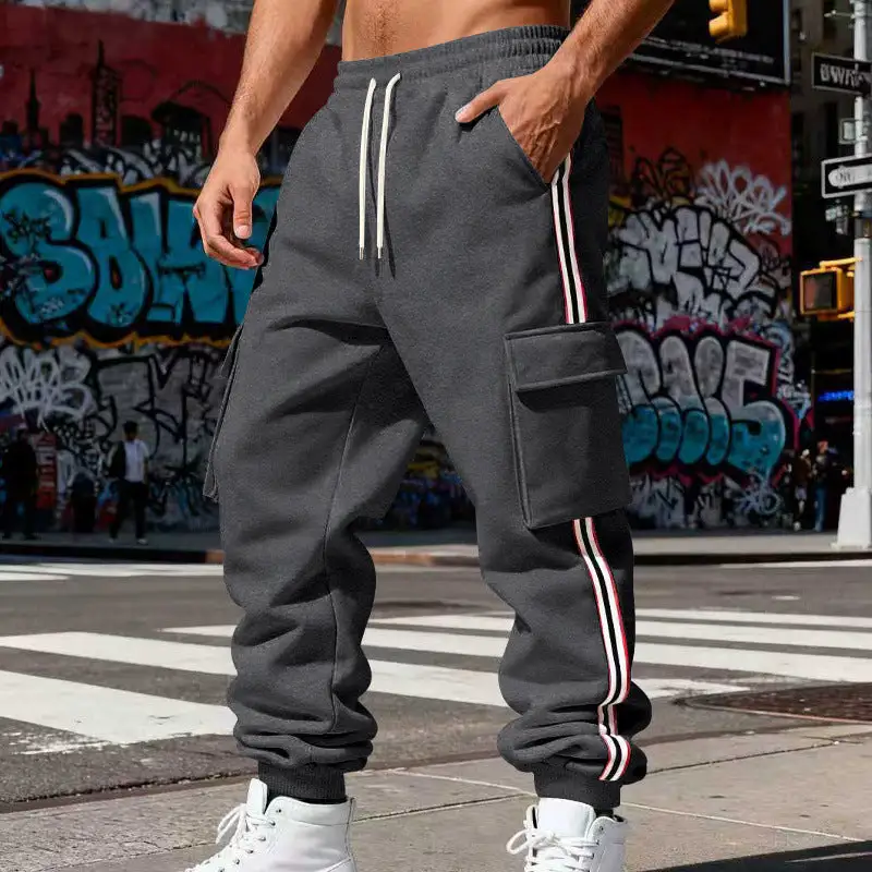 Men's Cargo Jogging Pants Pockets Cargo Pants Utility Fit