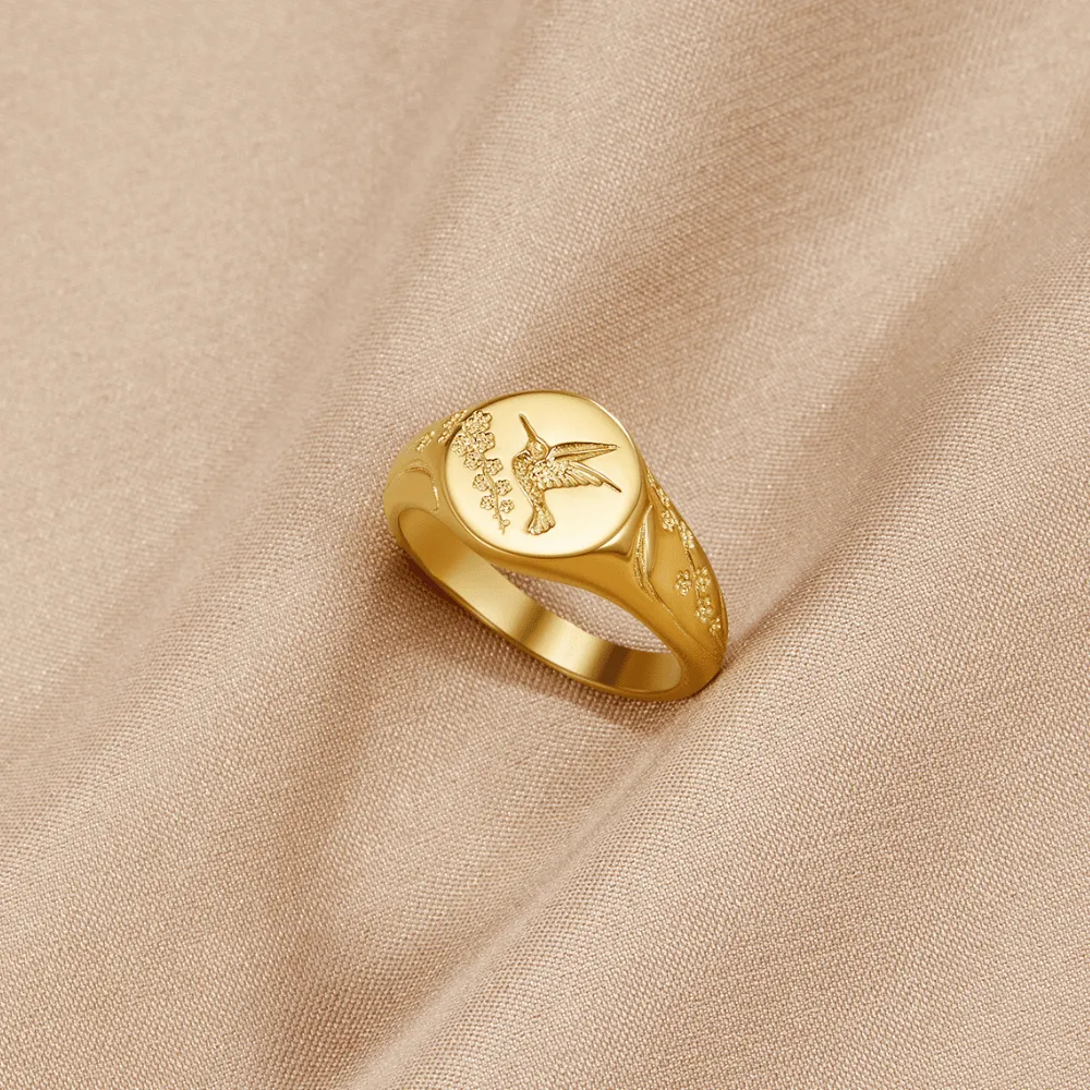 Minimal Signet Ring