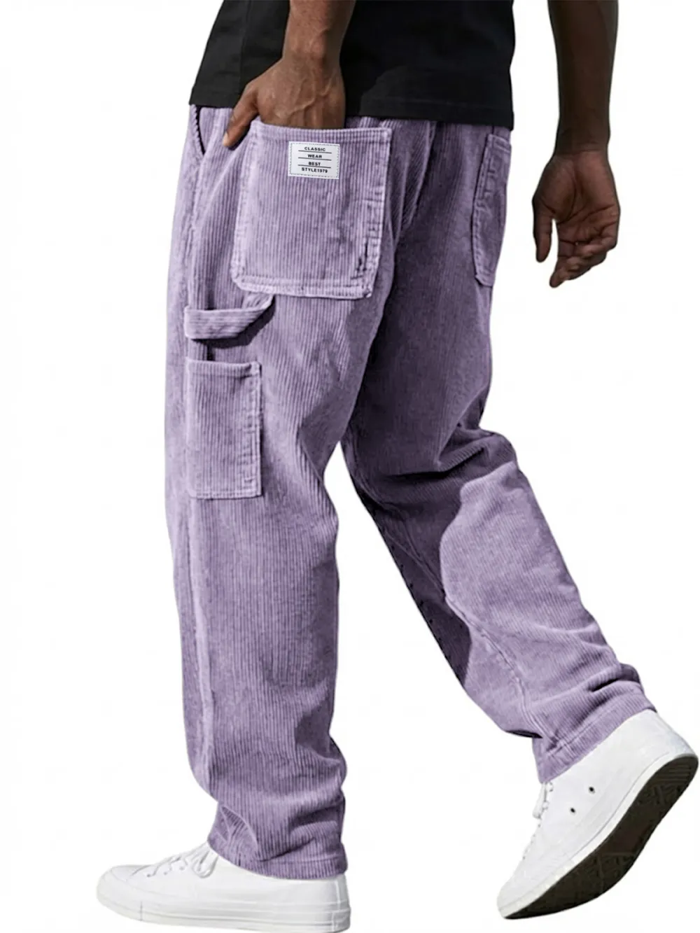 Clean Line Corduroy Utility Pants