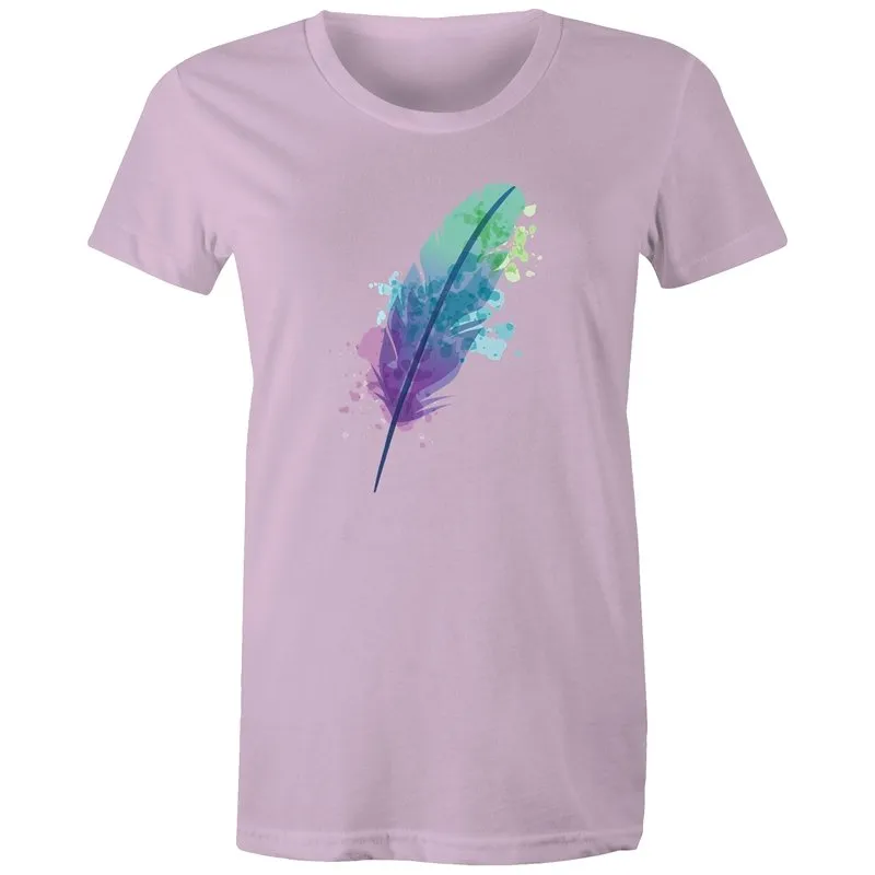 Feather Watercolour T-Shirt