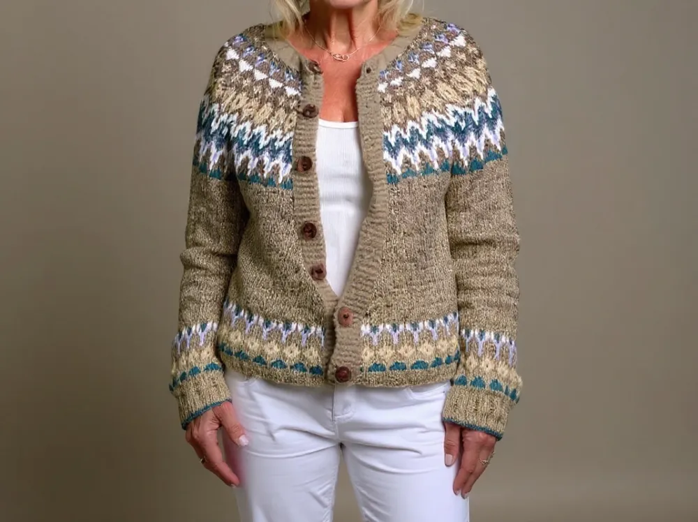 Vintage Icelandic Cardigan