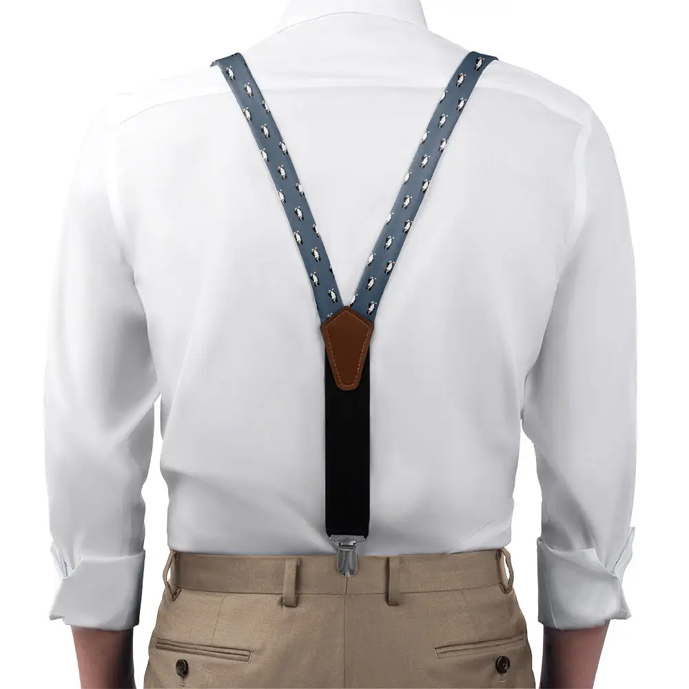 Bernese Mountain Dog Theme Suspenders