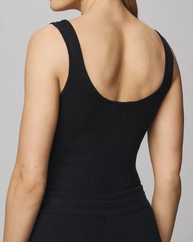 Cashblend Scoop Sweater Tank Top