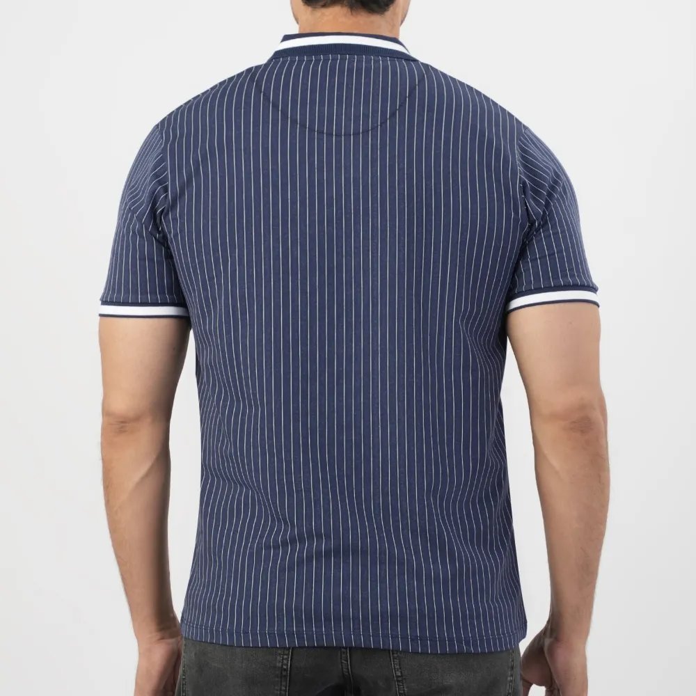 Men's Smart Casual Clean Collared Polo T-Shirt