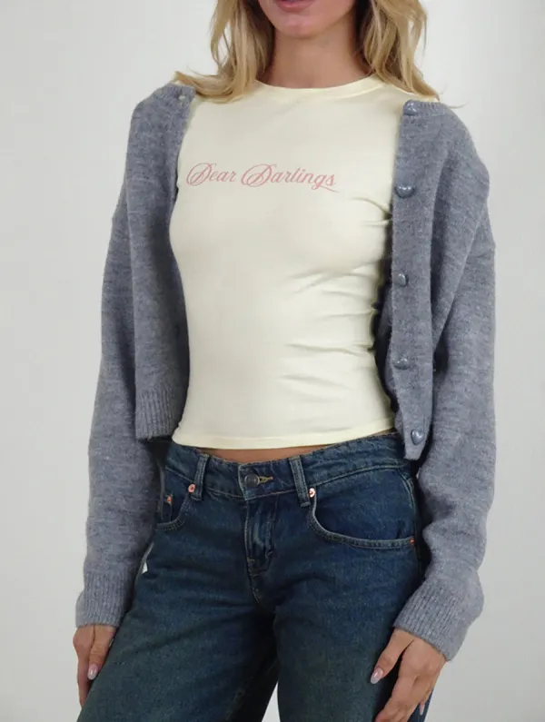 Short Sleeve Casual Style Tee