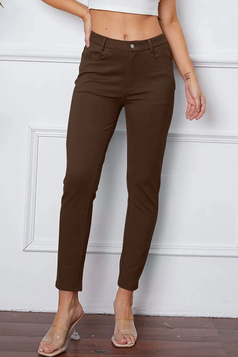 Pocketed Everyday Versatile Soft Pants