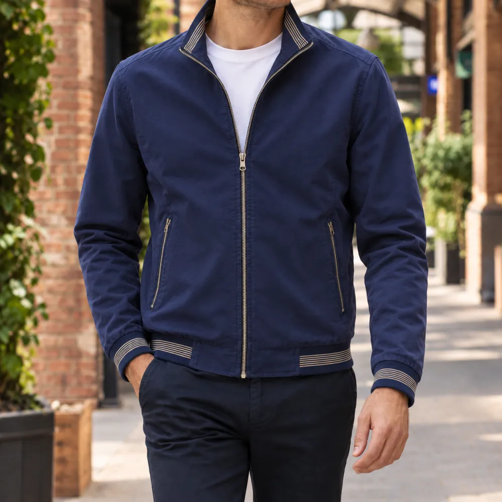 Cotton Slim Jacket