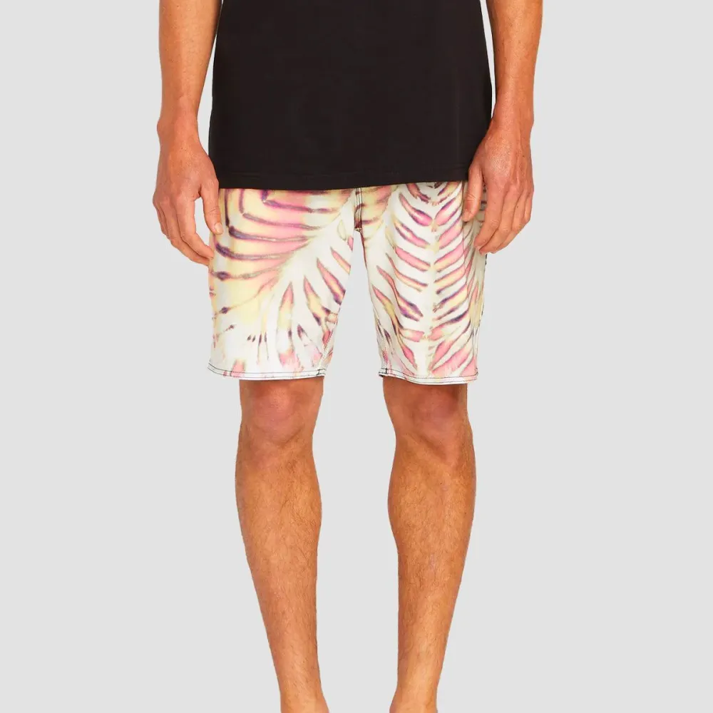 Stretch Printed Pocket Board Shorts