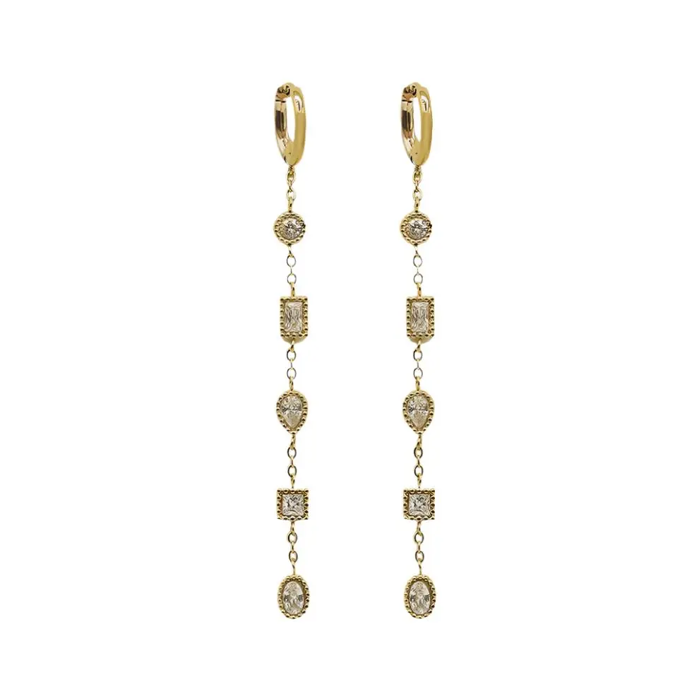 Earrings Zirconium Oxide
