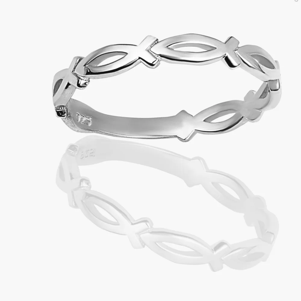 Refined Ichthys Statement Ring